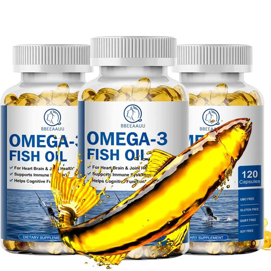 BBEEAAUU Omega 3 Fish Oil Capsule